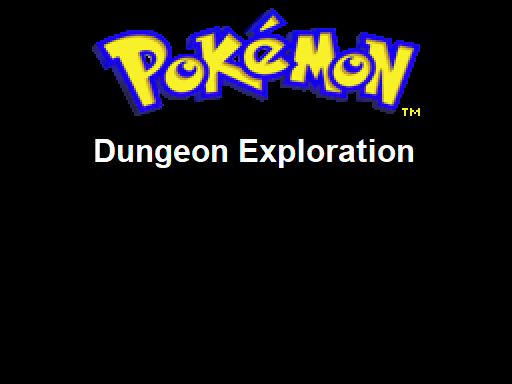 Pokemon Dungeon Exploration