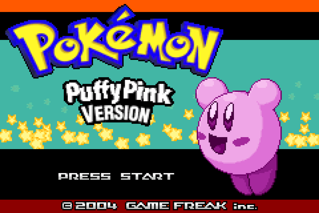 Pokemon Puffy Pink