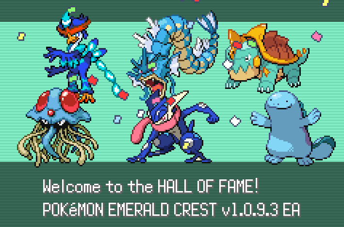 Pokemon Emerald Crest